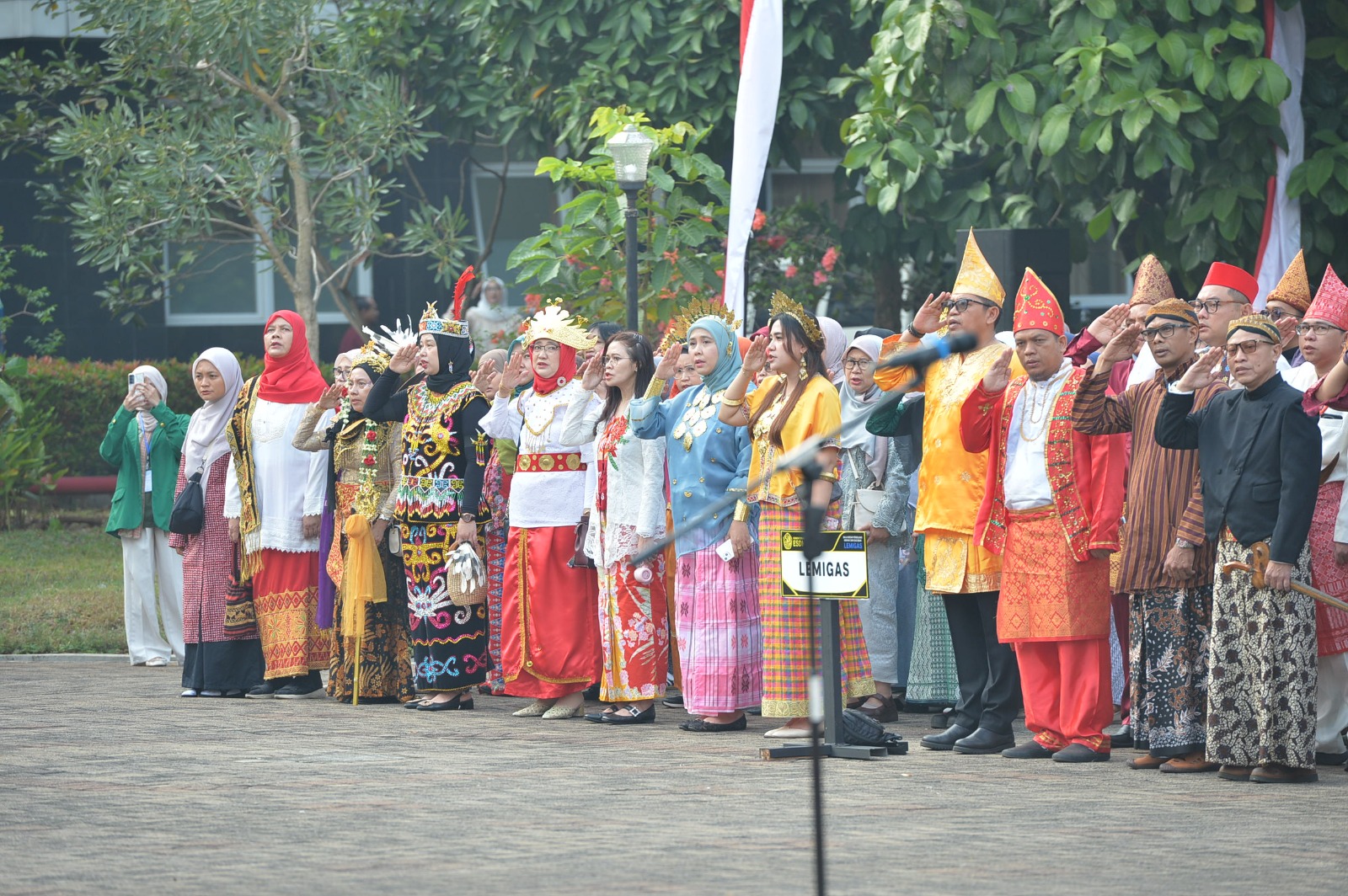Semarak Rangkaian Upacara Peringatan Hari Ulang Tahun Ke-81 Republik Indonesia LEMIGAS dan Ditjen Migas