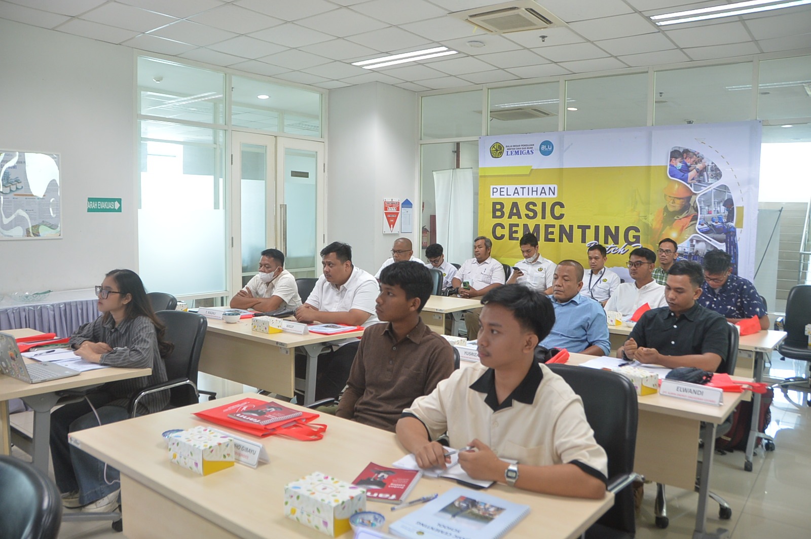BBPMGB LEMIGAS telah mengadakan acara workshop Basic Cementing School ke-3 (Batch 3)
