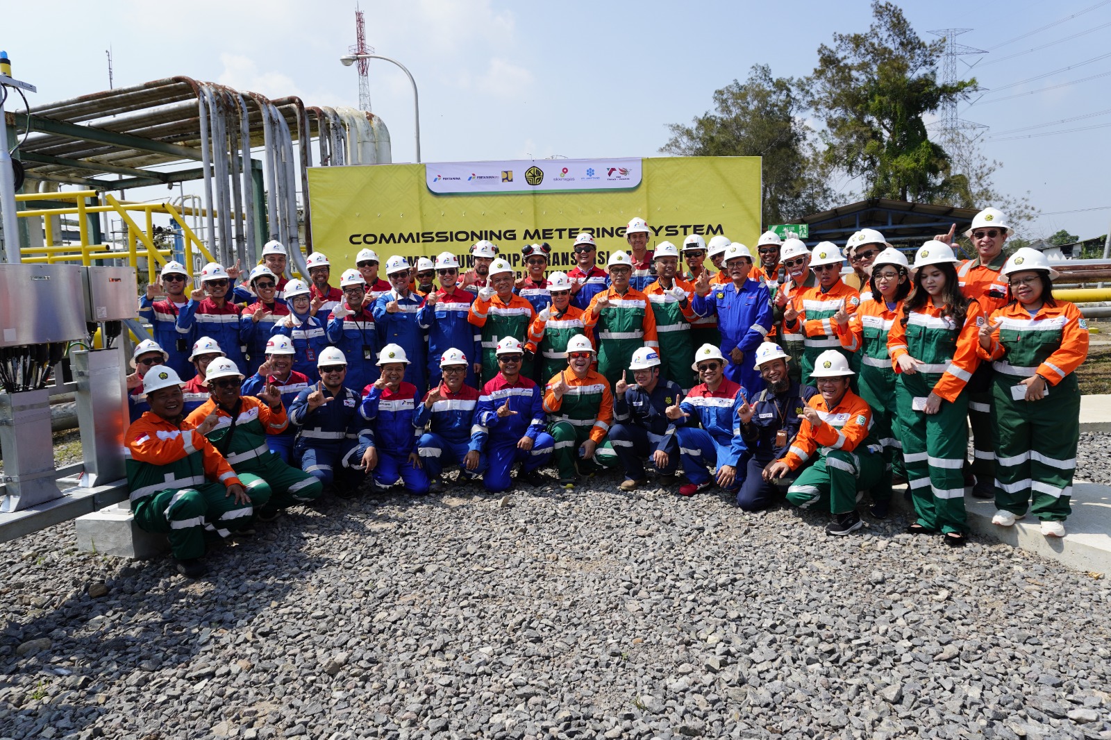 Commissioning Pipeline Cisem II di Indramayu