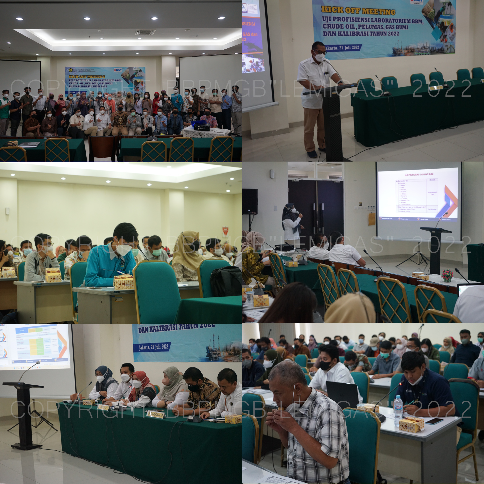Kick Off Meeting Pelaksanaan Uji Profisiensi Laboratorium BBM, Crude Oil, Pelumas, Gas Bumi, dan Kalibrasi Tahun 2022