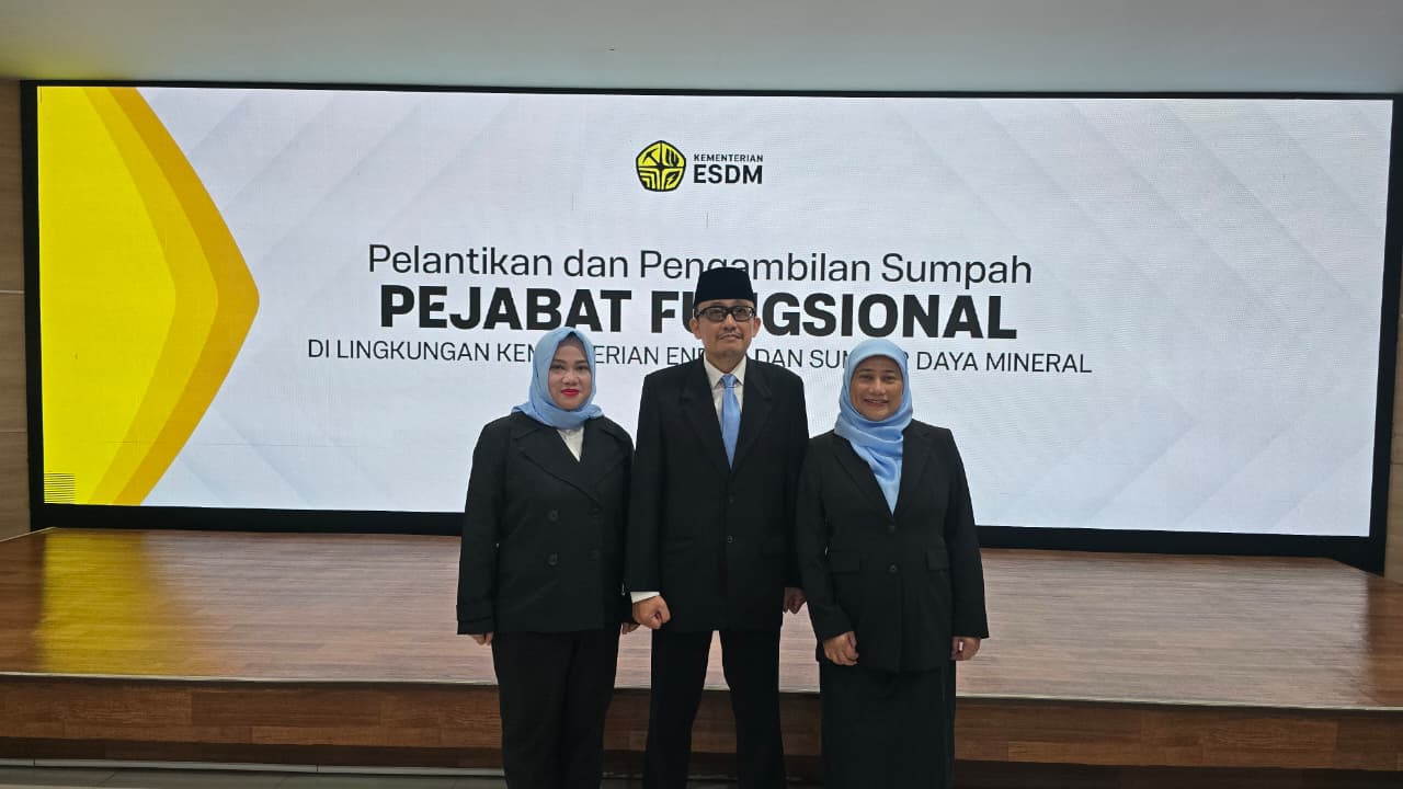 Pelantikan dan Pengambilan Sumpah Jabatan Fungsional Kementerian ESDM, Dukung Peningkatan Kinerja ASN Semakin Kompeten