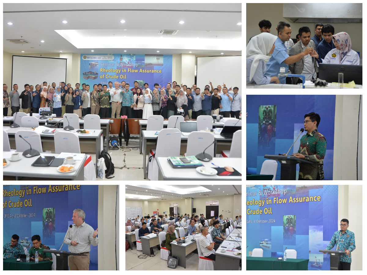 LEMIGAS Selenggarakan Seminar dan Workshop “Rheology in Flow Assurance of Crude Oil”