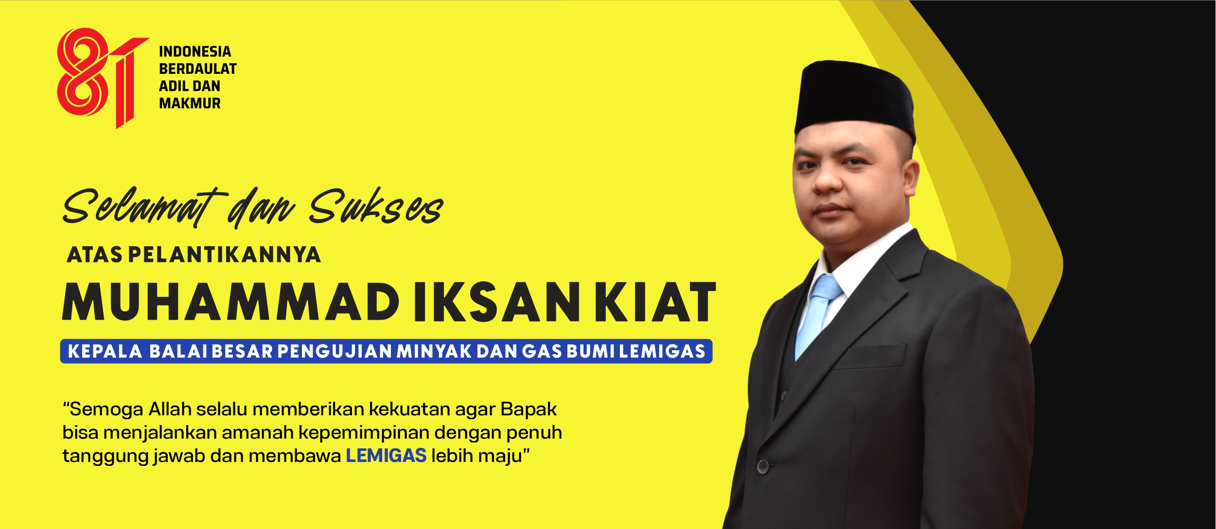 Pelantikan Kabal - Iksan Kiat