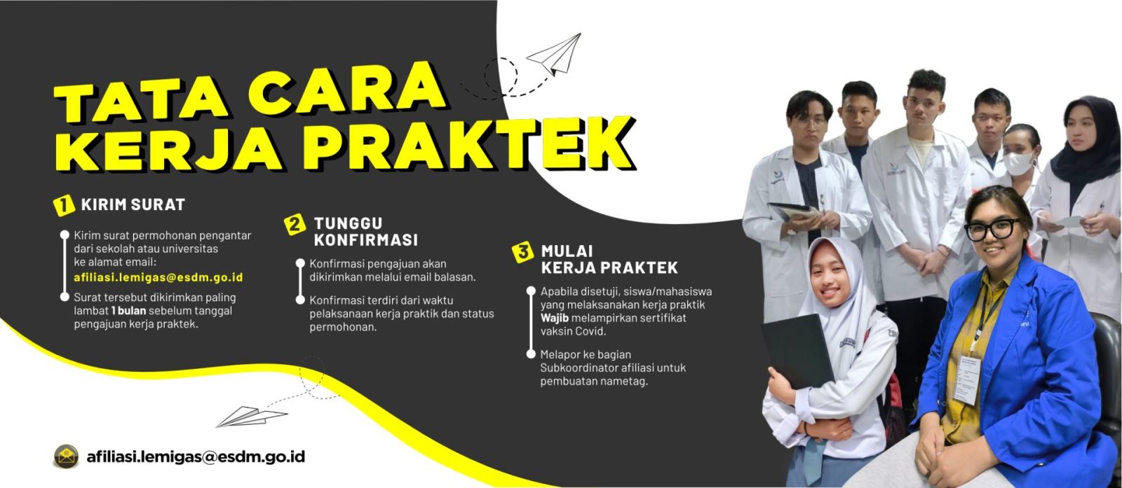 Pengajuan PKL LEMIGAS